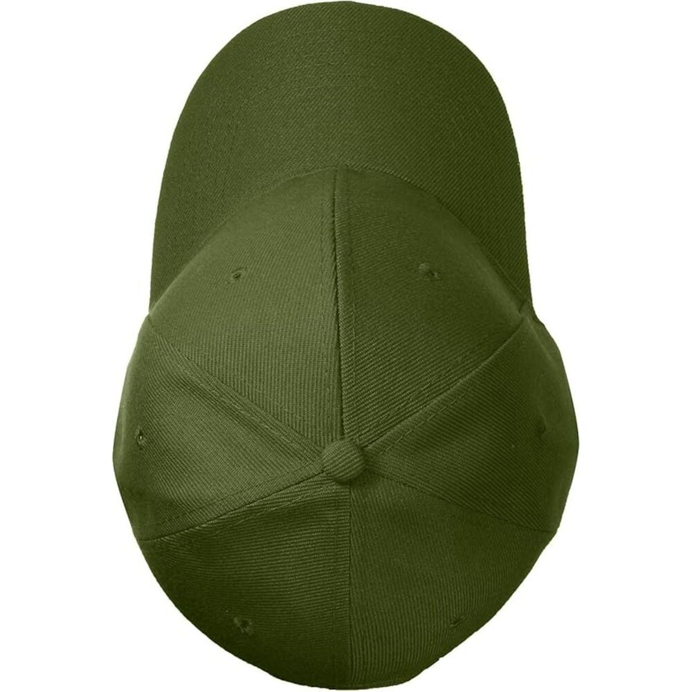 Unisex Army Green Athletic Adjustable Strap Casual Running Classic Baseball Cap - Picture 2 of 3
